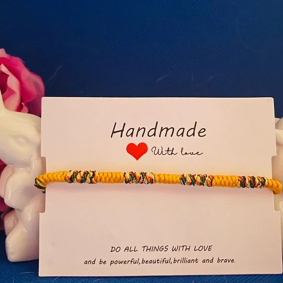 Lucky Buddhist Monk Bracelets- (2 bracelets in set 1 yellow and 1) unisex - Picture 11 of 15